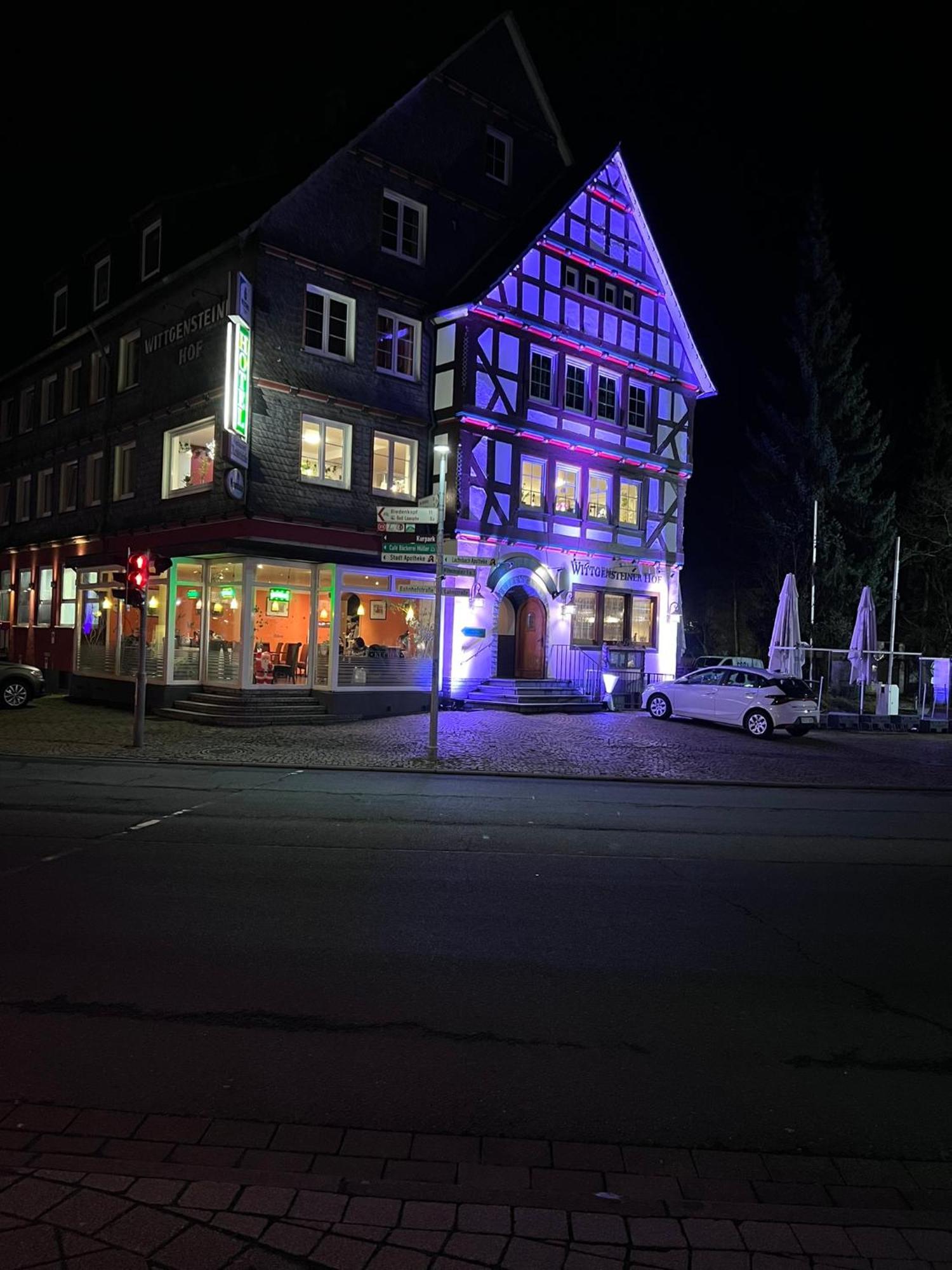 Hotel Wittgensteiner Hof Бад-Лаасфе Екстер'єр фото